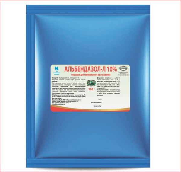 Альбендазол-Л 10% 500 гр УЗВПП 