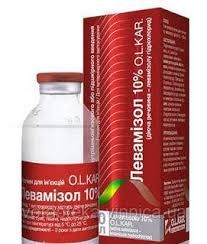 Левамизол 10 % инъекции  10 мл Олкар 