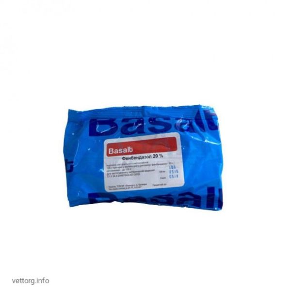Фенбендазол 20% порошок (100 гр) Базальт