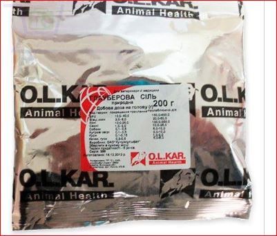 Глауберова соль 200 гр Олкар