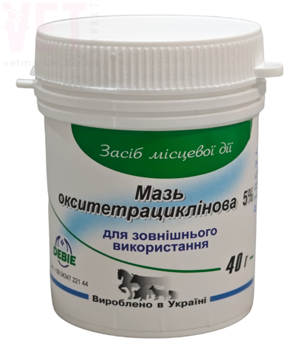 мазь Окситетрациклиновая 5% 40 г ДЕВИЕ