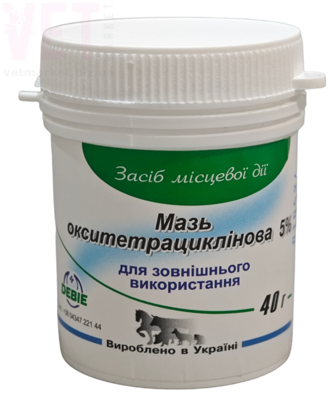 мазь Окситетрациклиновая 5% 40 г ДЕВИЕ