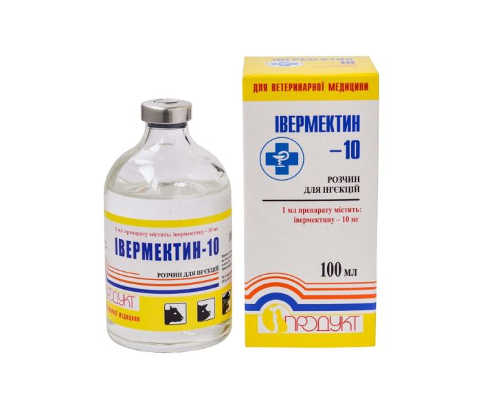 Ивермектин-10 100мл Продукт ц
