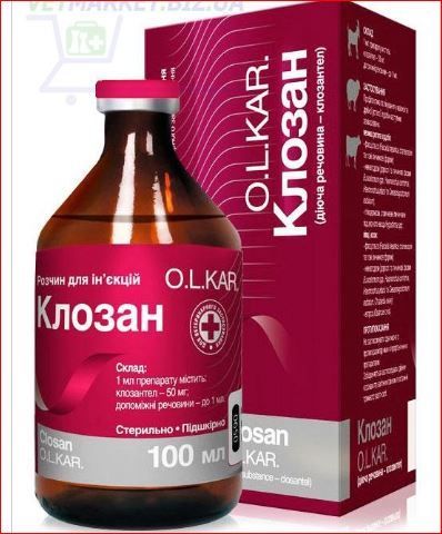 Клозан 5%  ин. 100 мл Олкар