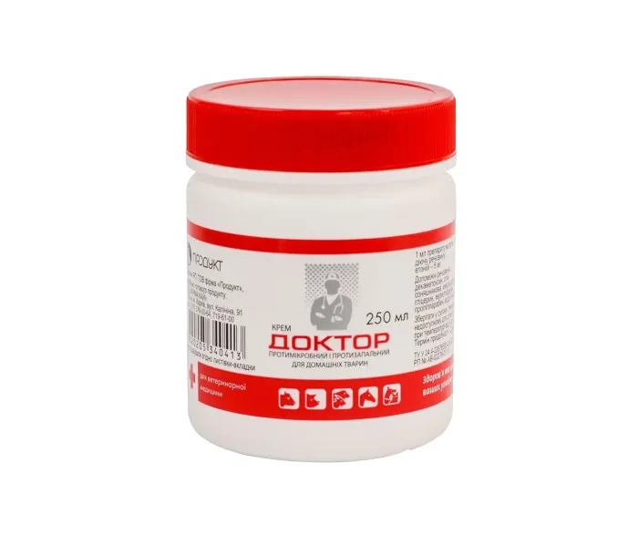 Доктор крем для животных 100мл банка, Продукт 