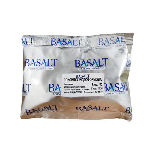 Присыпка йодоформенная 100 гр Базальт ц