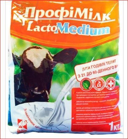 Профимилк Лакто Медиум для телят 21 - 60 дней 1 кг пакет