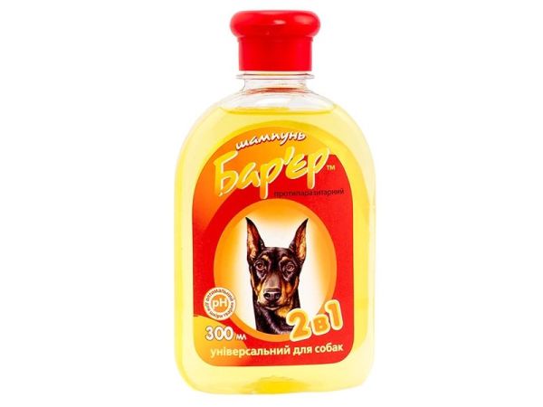 Шампунь Барьер 2 в 1 для собак 300мл ц