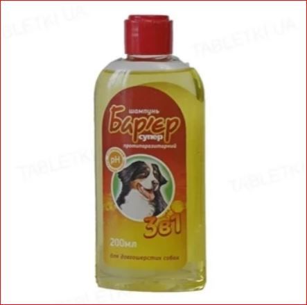 Шампунь Барьер 3 в 1 для собак 200мл ц