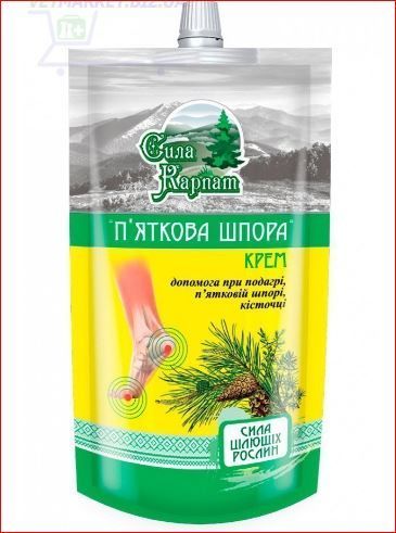 Сила Карпат крем для Пяточная шпора 100 мл